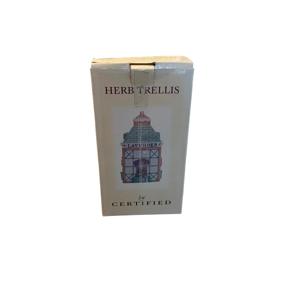 Certified International Herb Trellis Salt Pepper Shakers Holly Holderman Ceramic
